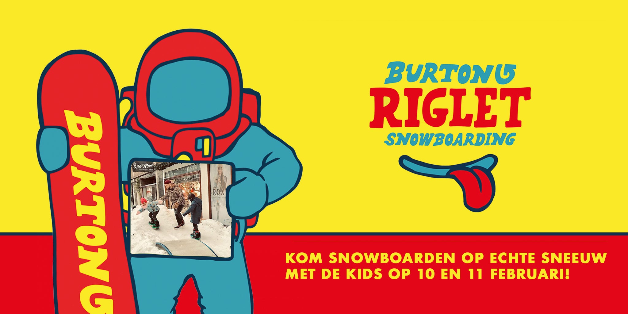 GRATIS SNOWBOARDEN OP ECHTE SNEEUW VOOR ONZE WINKEL EN DIT WEEKEND WINTERSALE