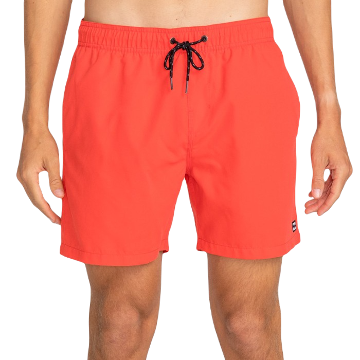 BILLABONG ALL DAY LAYBACK 16" BOARDSHORT - RED HOT