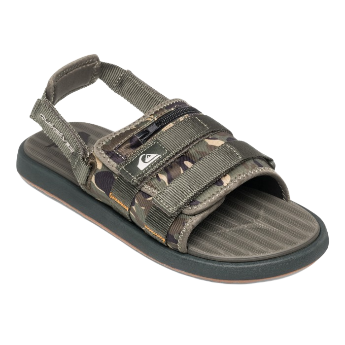 QUIKSILVER MONKEY CAGED A/T SLIDE RF SANDALEN - GREEN 1