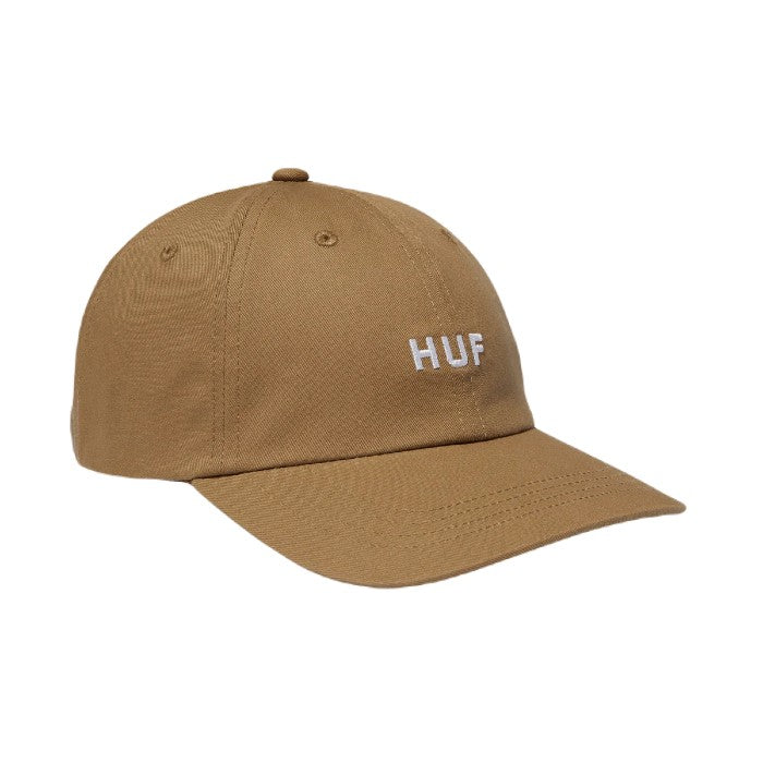 HUF SET OG CURVED VISOR 6 PANEL PET - BISCUIT