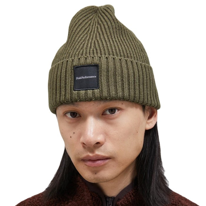 PEAK PERFORMANCE CORNICE BEANIE - PINE NEEDLE