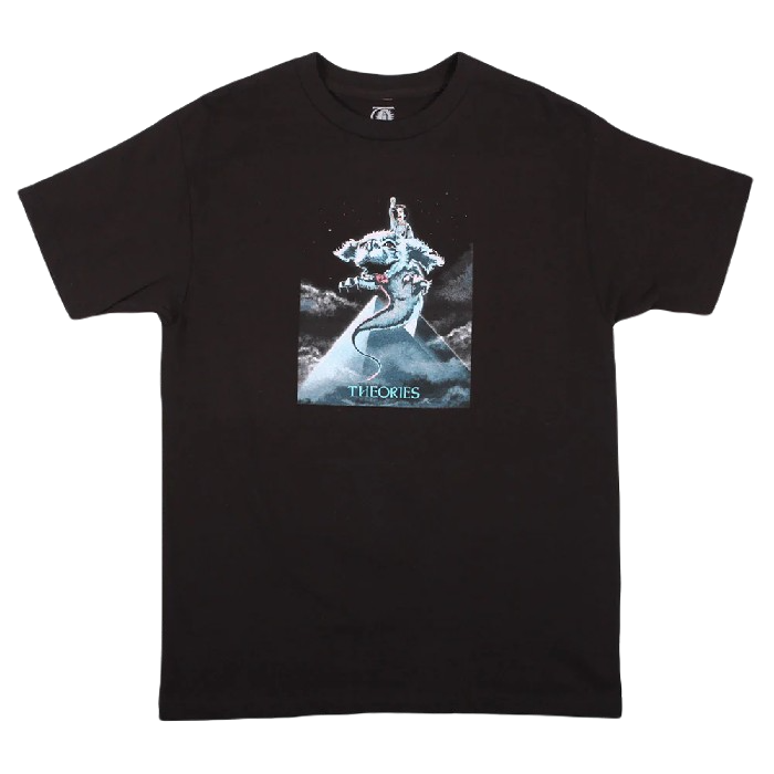 THEORIES LUCKDRAGON SHORT SLEEVE T-SHIRT - BLACK