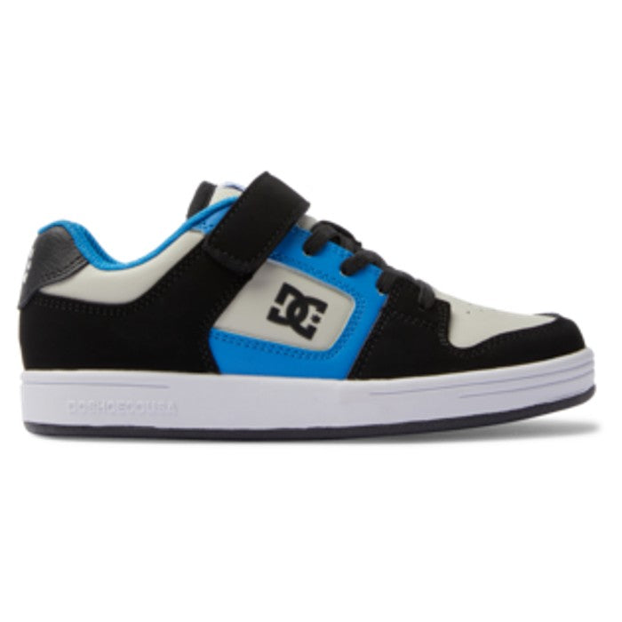 DC SHOES MANTECA 4 V SCHOENEN (KIDS) - BLACK/BLUE/GREY