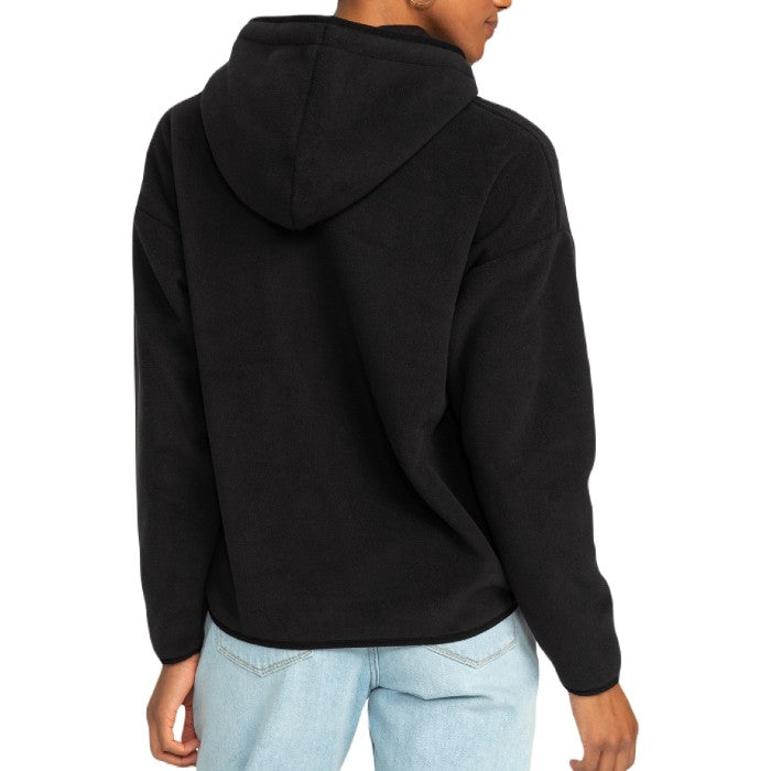 ROXY COOL CALLING FLEECE HOODIE - ANTHRACITE