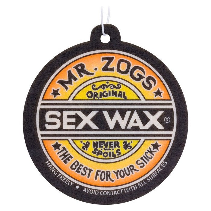 SEX WAX MR. ZOGS LUCHTVERFRISSER OVERSIZED - COCONUT The Old Man Boardsports Sex Wax