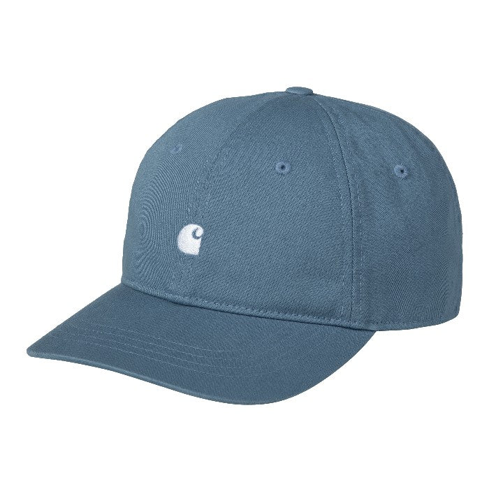 CARHARTT WIP MADISON LOGO PET - VANCOUVER BLUE / WHITE