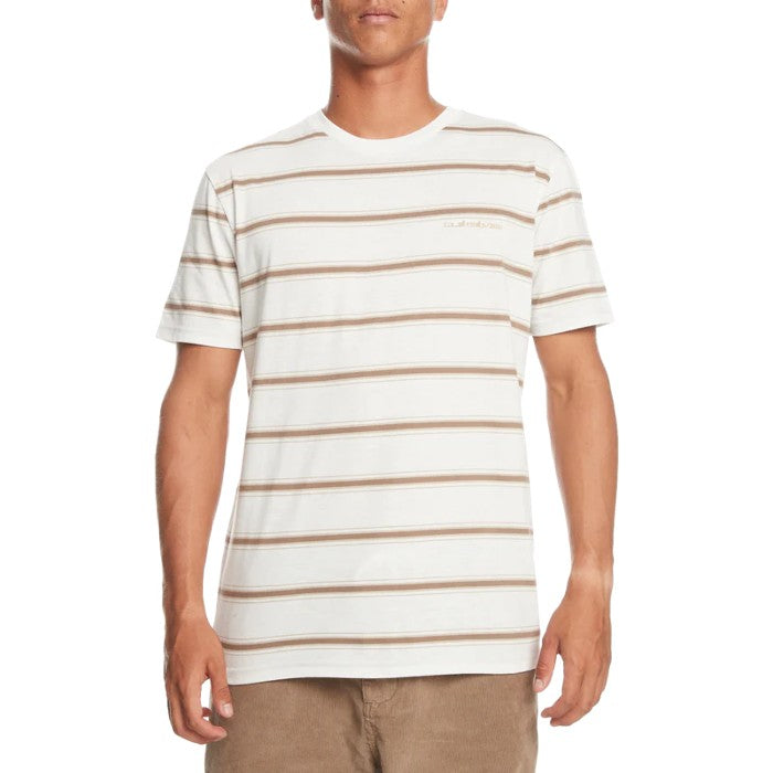 QUIKSILVER BETWEEN SETS T-SHIRT - SNOW WHITE BETWEEN SETS