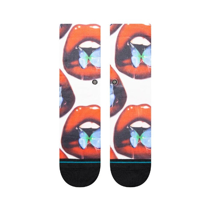 STANCE SWALLOW CREW SOCKEN – OFF WHITE