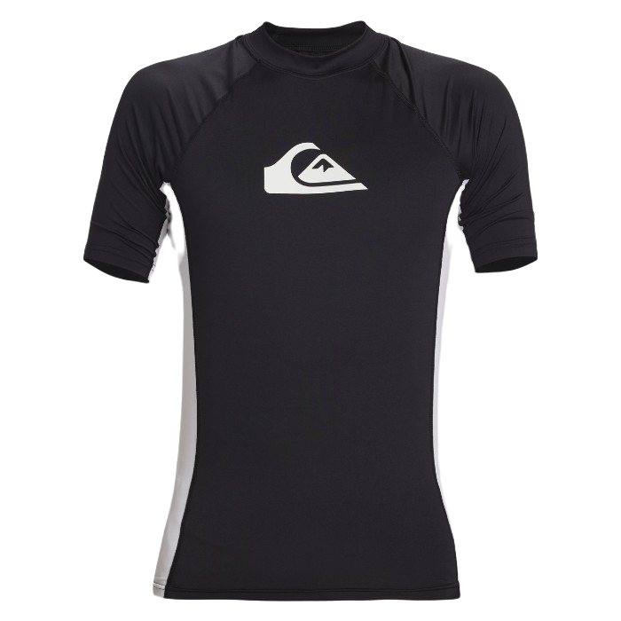 QUIKSILVER EVERYDAY UPF 50 SURF T-SHIRT - BLACK