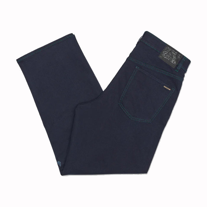 VOLCOM BILLOW DENIM BROEK - BLUE RINSE The Old Man Boardsports Volcom