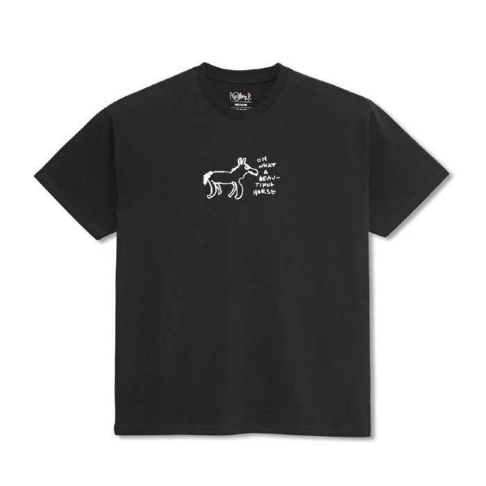 POLAR BEAUTIFUL HORSES T-SHIRT - BLACK