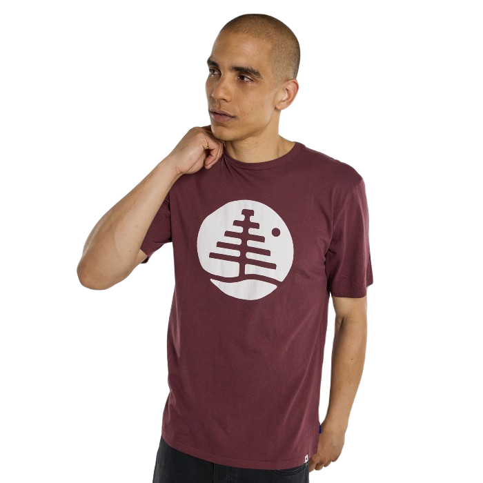 BURTON FAMILY TREE SHORT SLEEVE T-SHIRT - ALMANDINE