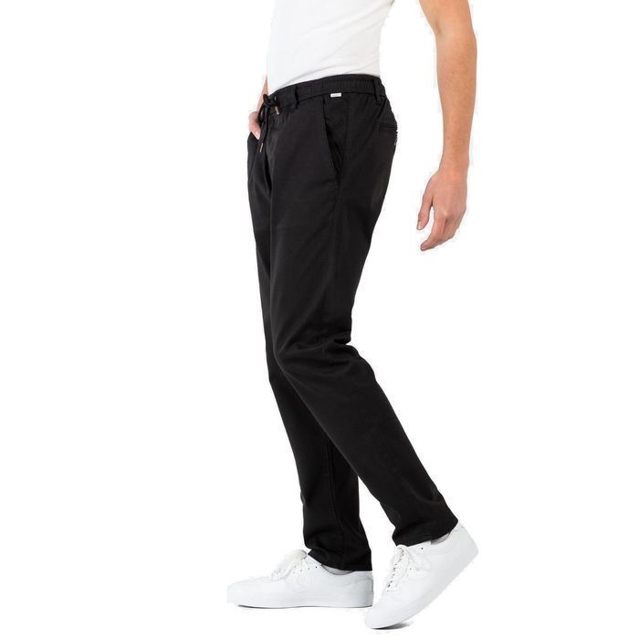 REELL REFLEX EASY ST CHINO LANGE BROEK - BLACK