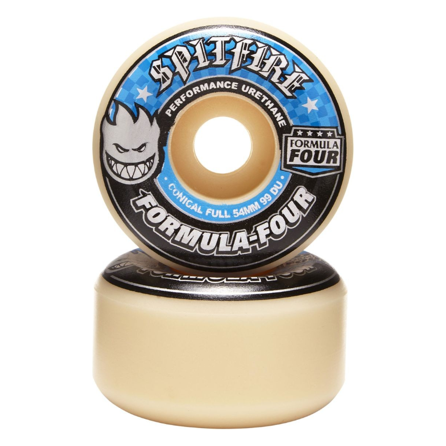 SPITFIRE FORMULA FOUR CONICAL 99DU 52MM WHEELS