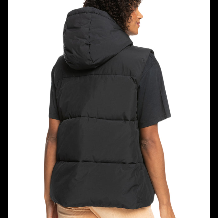 ROXY BRIGHT SIDE BODYWARMER - ANTHRACITE