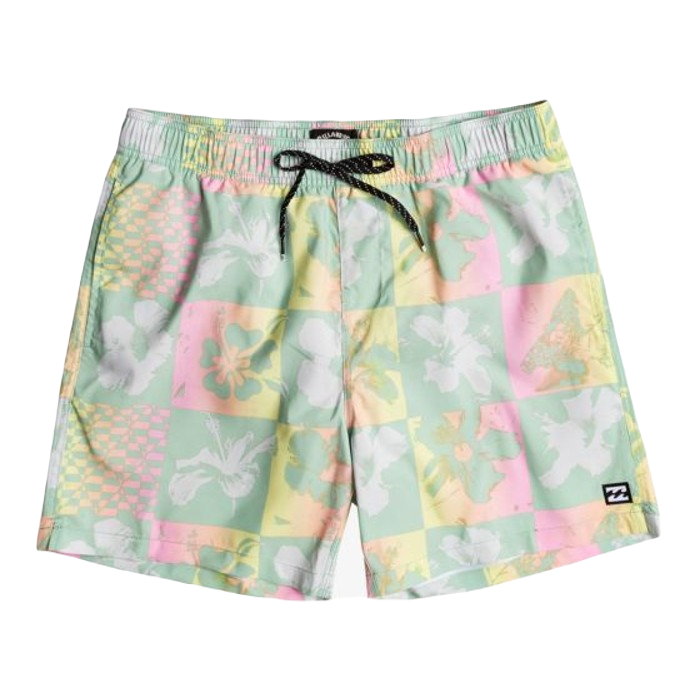 BILLABONG VOLLEYS VACAY LAYBACK BOARDSHORT -  MULTI