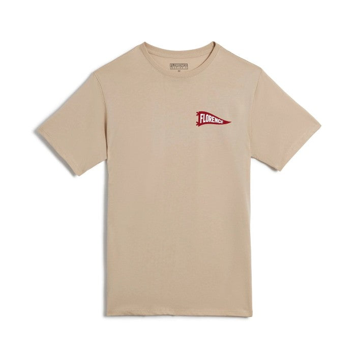 FLORENCE MARINE X PENNANT T-SHIRT - TAN