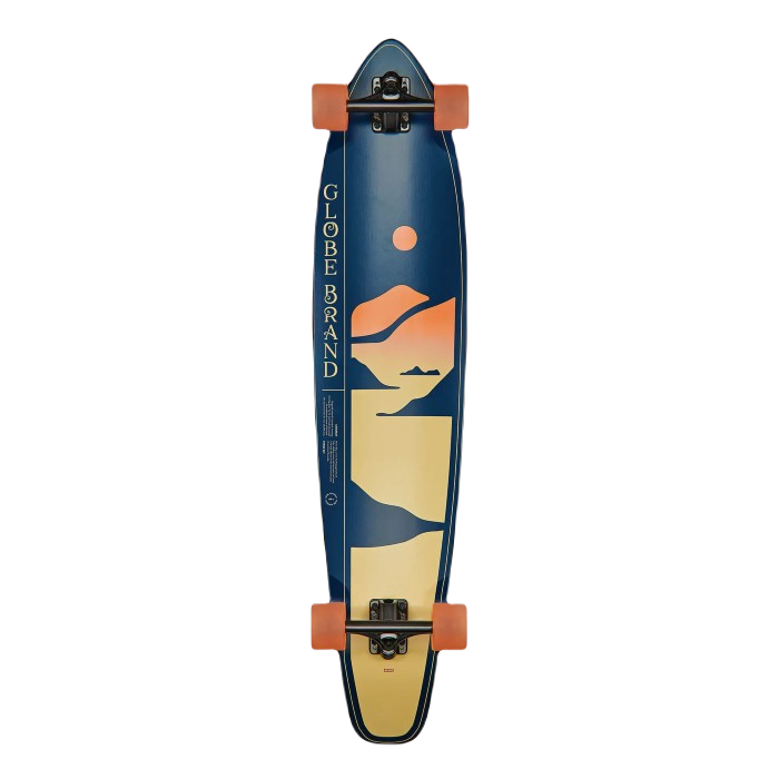 GLOBE BYRON BAY 9.5" LONGBOARD COMPLETE - CAVANBAH