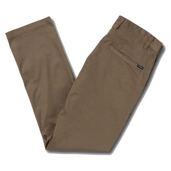 VOLCOM FRICKIN MODERN STRETCH PANTS - MUSHROOM