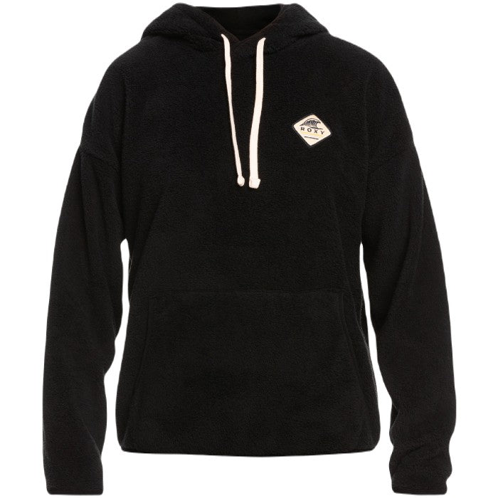 ROXY COOL CALLING FLEECE HOODIE - ANTHRACITE