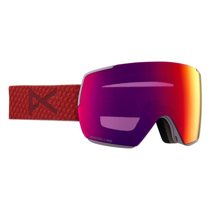 ANON M5S WINTER-SPORTBRILLE + BONUS-LINSE – MARS/PERCEIVE SUNNY RED/PERCEIVE CLOUDY BURST