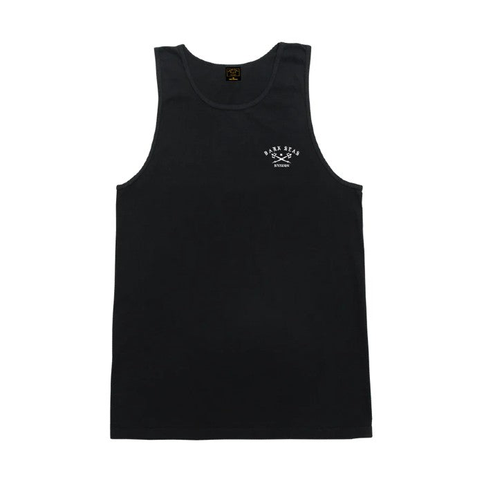 DARK SEAS BRICKYARD TANK TOP - BLACK