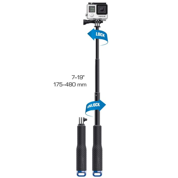 SP GADGETS POV POLE SELFIESTOK (19") - BLACK