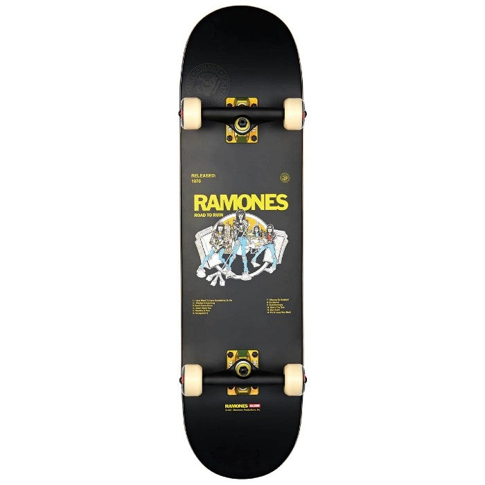 GLOBE G2 RAMONES ROAD TO RUN 8.25" SKATEBOARD COMPLETE - MULTI