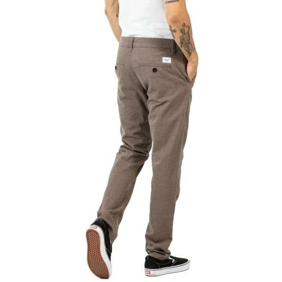 REELL SUPERIOR FLEX CHINO BROEK - DIAMOND SAND