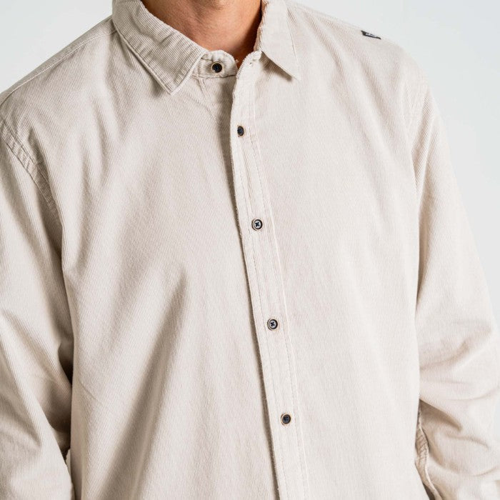 REELL STRIKE SHIRT - OATMEAL