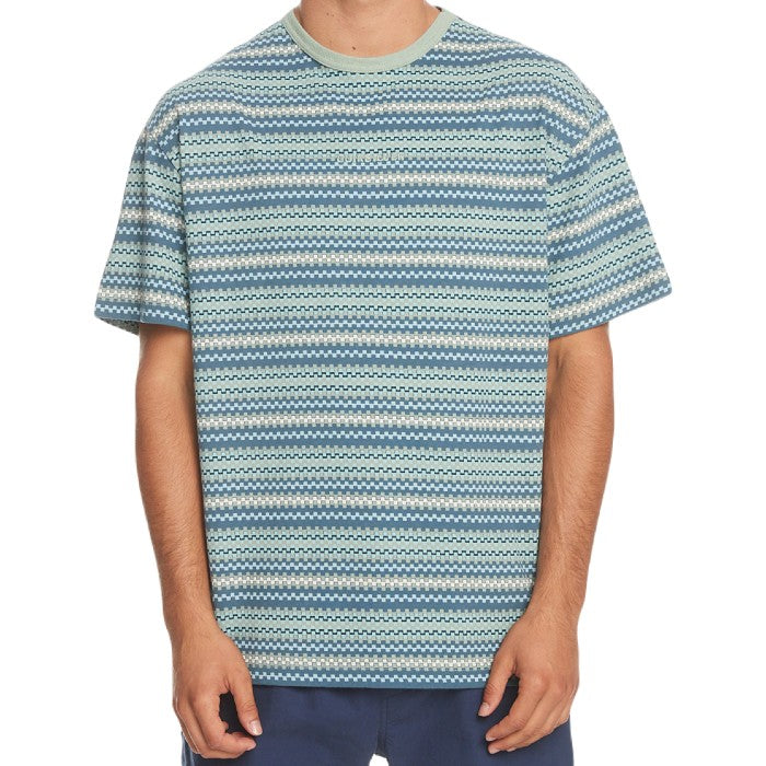 QUIKSILVER ANALOG SIGNAL T-SHIRT - ANALOG SIGNAL ICEBERG