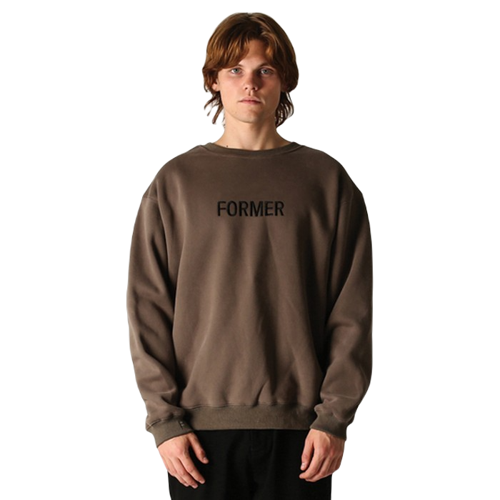 FORMER LEGACY CREW SWEATER - TARMAC