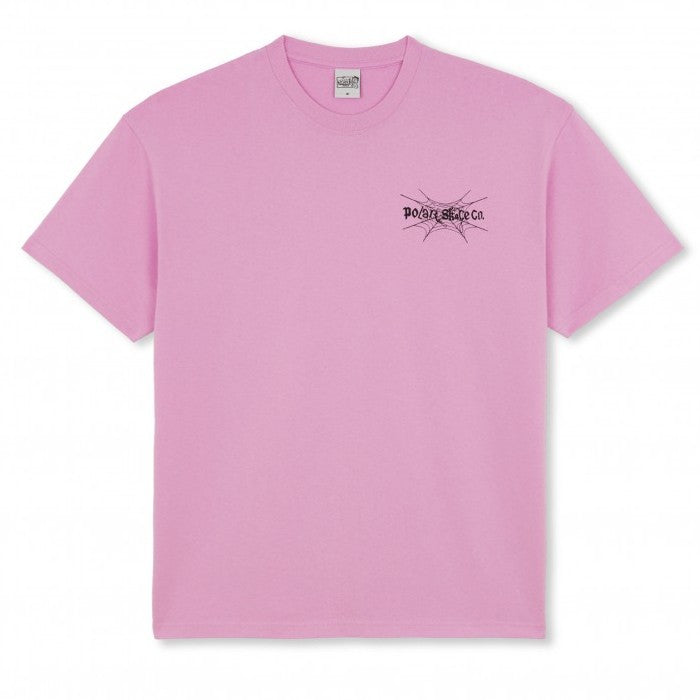 POLAR SPIDERWEB T-SHIRT - PINK