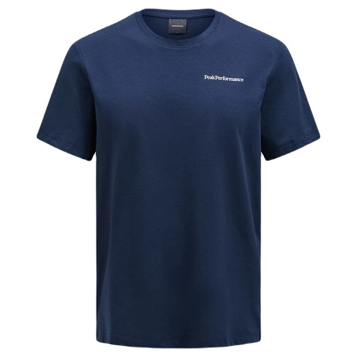 PEAK PERFORMANCE EXPLORE LOGO T-SHIRT - BLUE SHADOW (2N3)