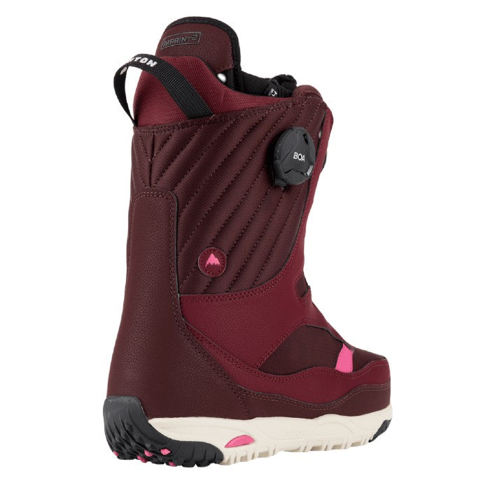 BURTON WOMEN'S LIMELIGHT BOA® SNOWEBOARDSCHOENEN - ALMANDINE/STOUT WHITE