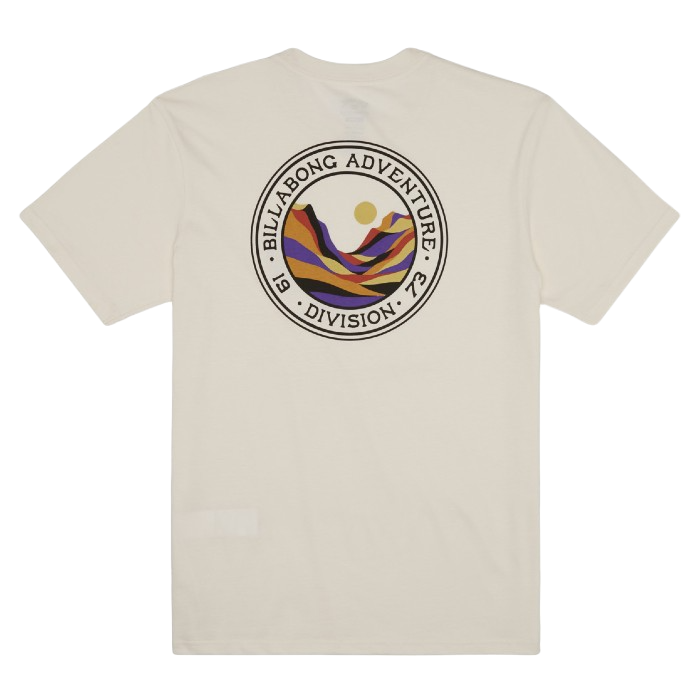 BILLABONG ROCKIES T-SHIRT - OFF WHITE