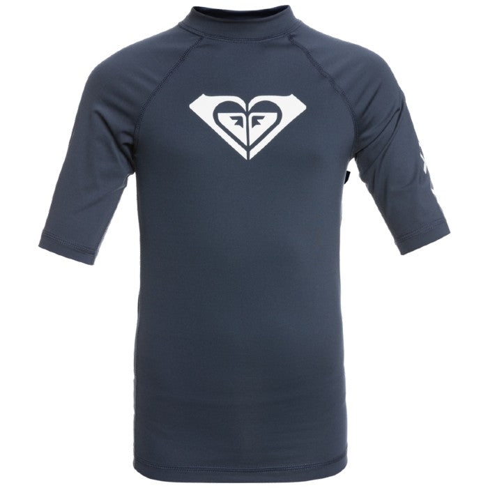 ROXY WHOLEHEARTED RASH GUARD T-SHIRT (MÄDCHEN 8–16 JAHRE) – MOOD INDIGO