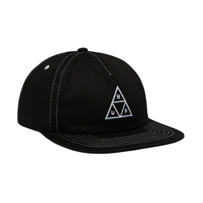 HUF SET TRIPLE TRIANGLE SNAPBACK PET - BLACK/WHITE