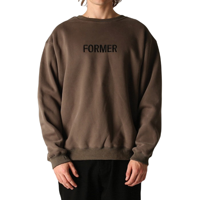 FORMER LEGACY CREW SWEATER - TARMAC