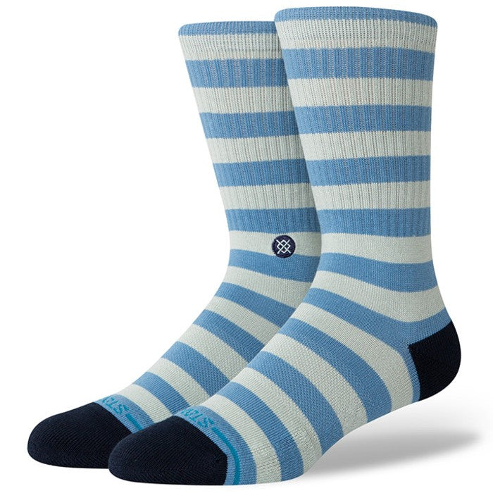 STANCE BRETON CREW SOKKEN - BLUE