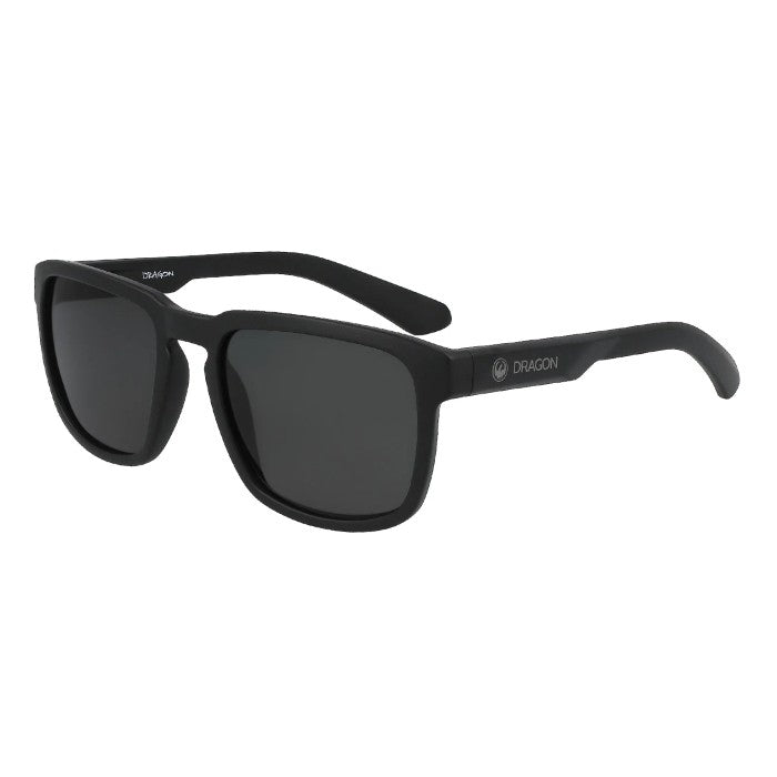 DRAGON MARI H20 SONNENBRILLE – MATTSCHWARZ/POLARISIERTER LUMALENS-RAUCH