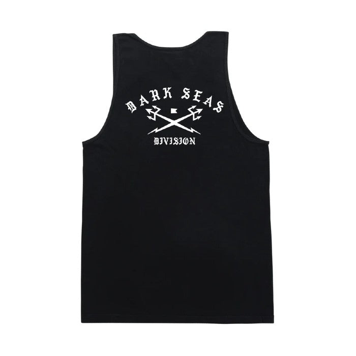 DARK SEAS BRICKYARD TANK TOP - BLACK