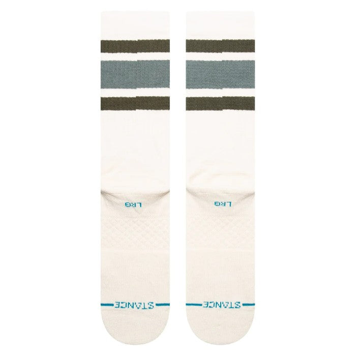 STANCE BOYD ST CREW SOCKEN – VINTAGE WEISS