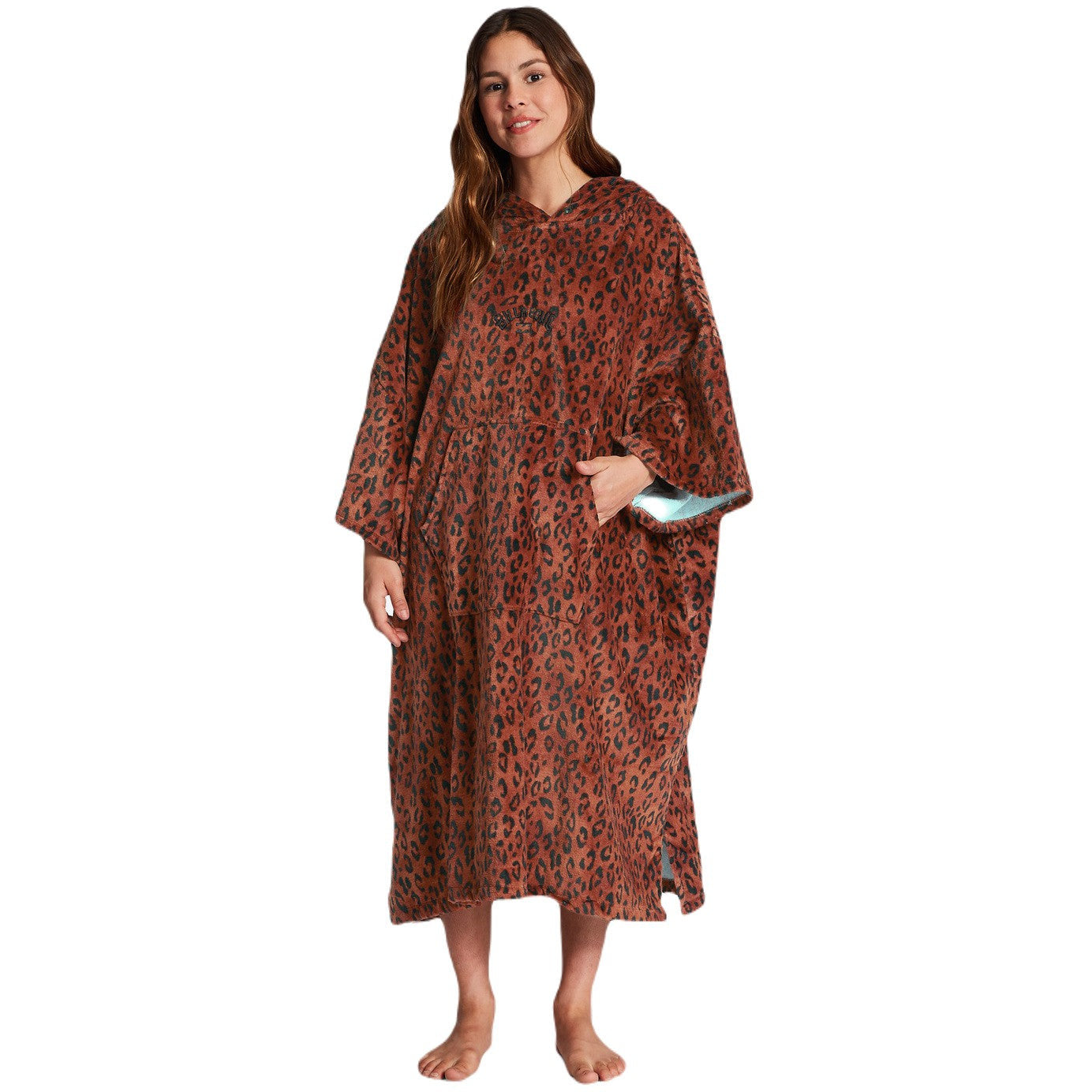 BILLABONG HOODED TOWEL STRANDPONCHO - SPOTTED