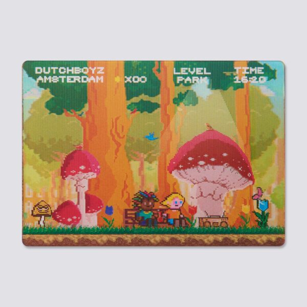 LENTICULAR MAGNET 3D DUTCHBOYS MAGIC MUSHROOM