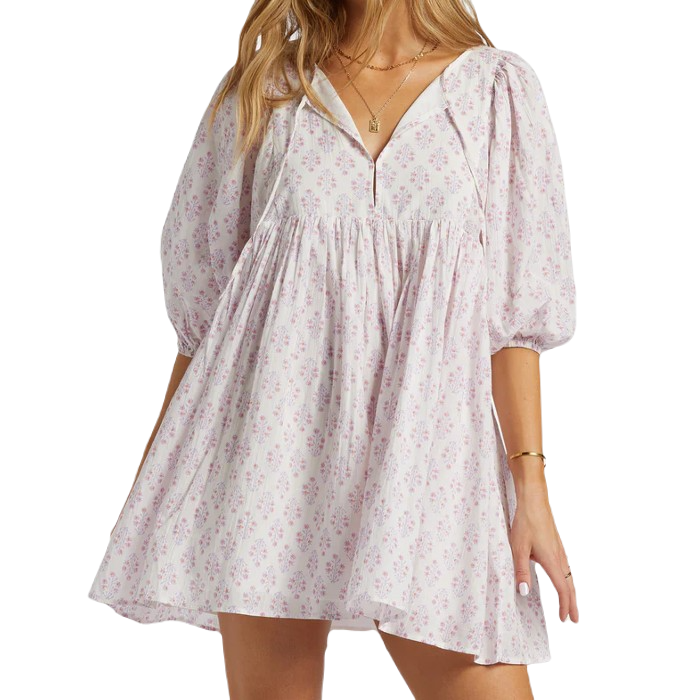 BILLABONG AMBERS BABYDOLL JURK - TULIP