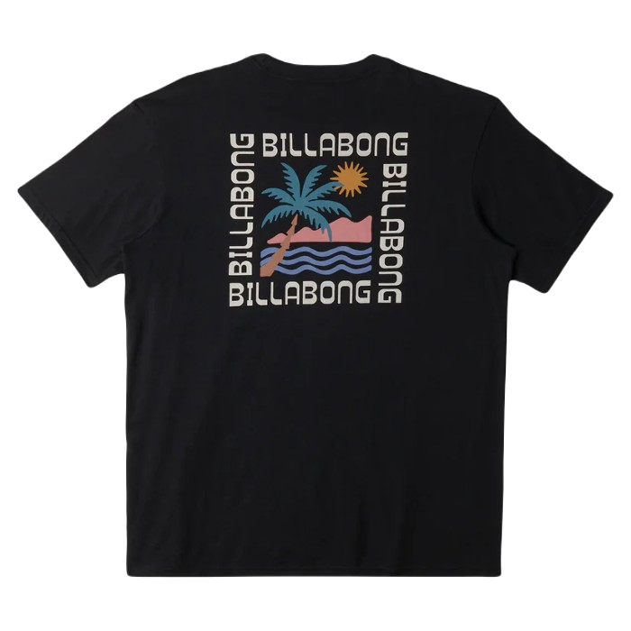 BILLABONG TROPPO T-SHIRT - BLACK