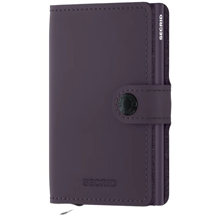 SECRID MINIWALLET PORTEMONEE - MATTE DARK PURPLE