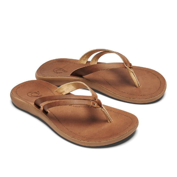 OLUKAI KAPEHE LUANA TEENSLIPPERS - SAHARA/SAHARA