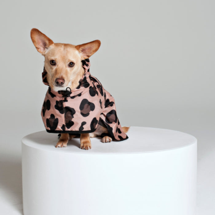 RAINKISS PINK PANTHER DOG PONCHO REGENPONCHO PINK